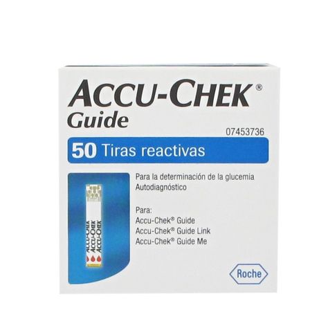 Tiras Reactivas Accu-chek® Guide 50 Unidades-0
