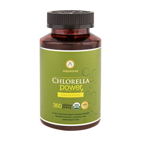 Chlorella Power, Superalimento (360 tabs)-0