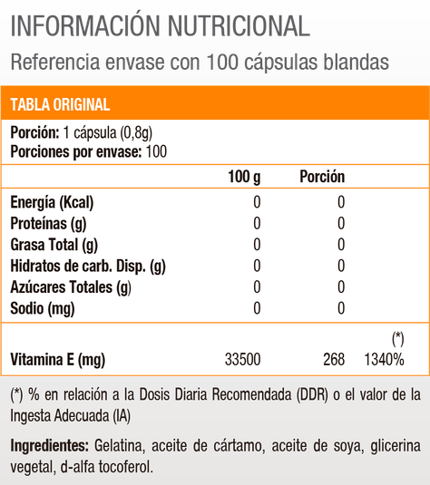 Vitamina E 400 UI (100 soft)-1
