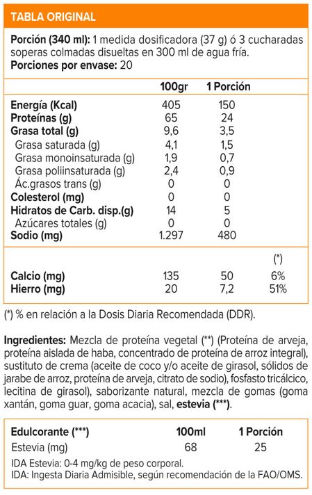 100% PLANT PROTEIN 1,63 LB VAINILLA, ON-3