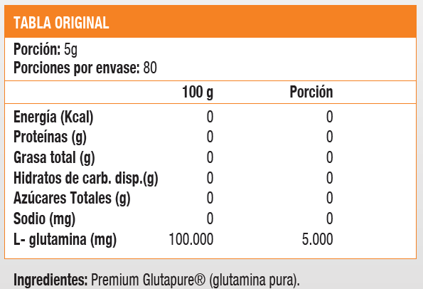 Glutapure, Glutamina (400 gr) - Original-1