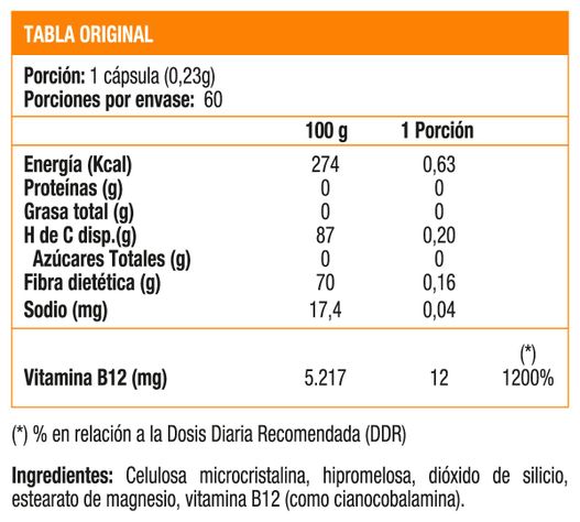 Vitamina B12 12 MGC (60 caps)-1