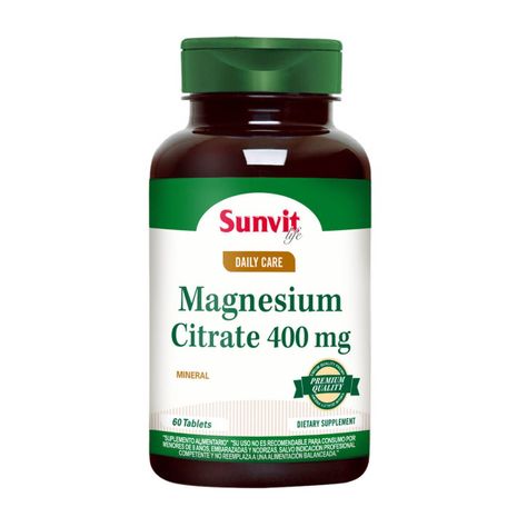 Magnesium Citrate 400 mg (60 tabs)-0