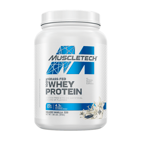 GRASS-FED 100% WHEY PROTEIN 1.8 LB, MTECH-0