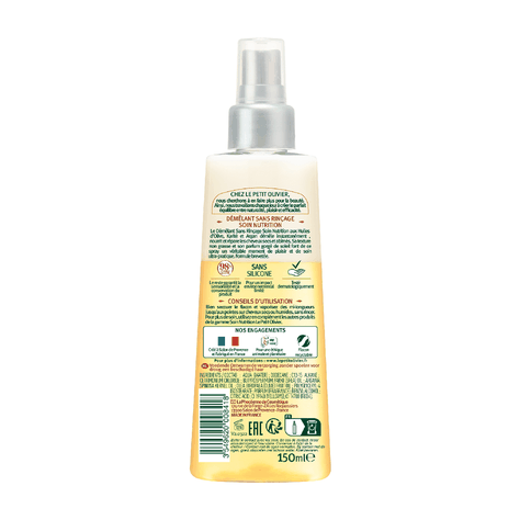 Spray Desenredante Cabello Seco y Dañado 150ml, Le Petit Olivier-1