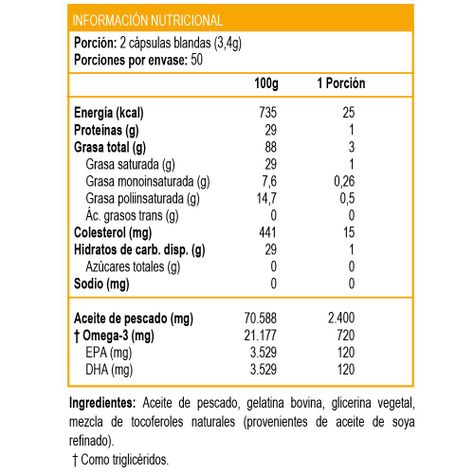 Extra Strength Fish Oil 1200 mg (100 soft)-1
