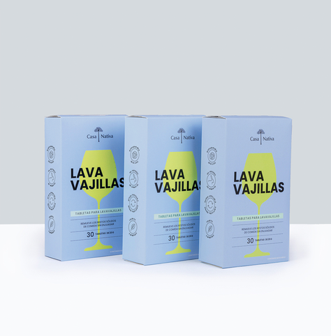 Pack Triple Tabletas Lavavajillas-0