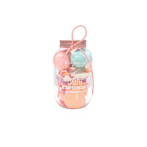 Set Esponjas De Maquillaje + Pinceles De Sombra -0