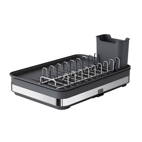Secaplatos Escurridor Cocina Acero Inoxidable Plegable Loza-3