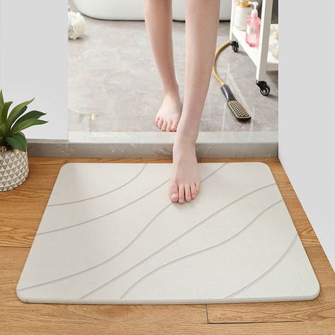 Piso Baño Absorbente Alfombra Ducha Secado Rápido-3