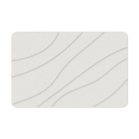 Piso Baño Absorbente Alfombra Ducha Secado Rápido-0