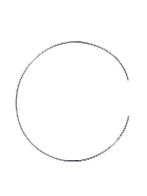 Choker plata simple de 2 mm de grosor.-0