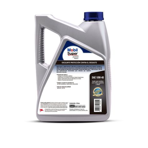 Aceite motor Mobil SUPER 2000 FORMULA P X1 10W-40, 4lt-1