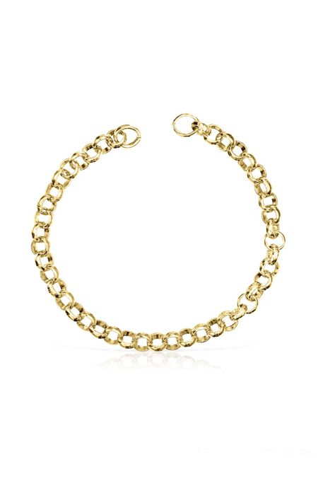 Pulsera Tous Hold de Plata Vermeil-0