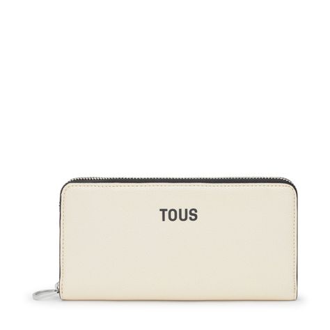 Billetera beige New Dorp-0