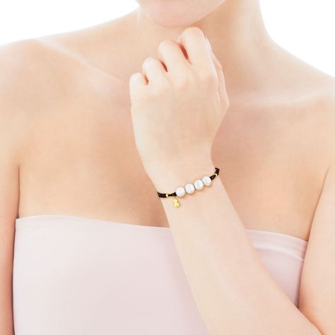 Pulsera Tous Nudos de Plata Vermeil-2