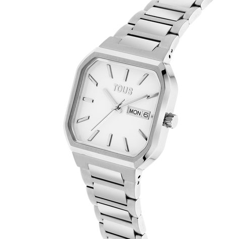 Reloj analógico con brazalete de aluminio Lit-1