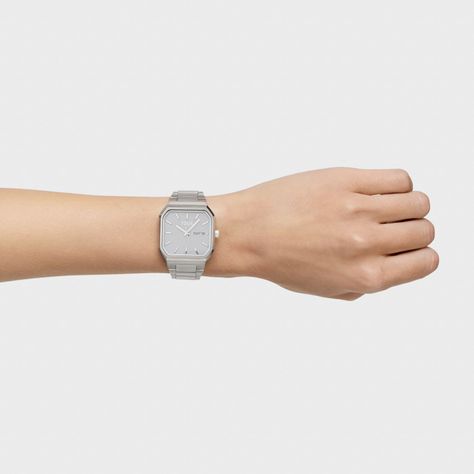 Reloj analógico con brazalete de aluminio Lit-3