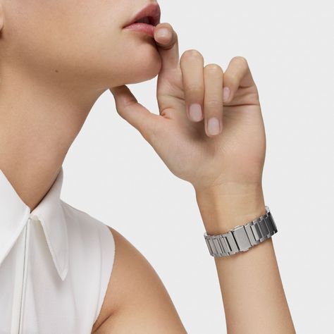 Reloj analógico con brazalete de aluminio Lit-5
