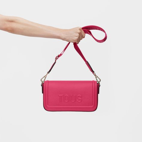 Bandolera mediana fucsia TOUS La Rue New-5