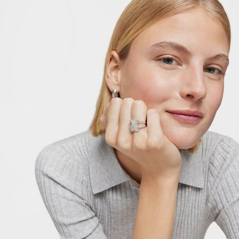 Anillo grande de plata con motivo oso TOUS Grain-3