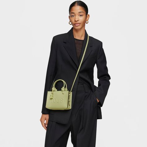 Mini bolso horizontal verde TOUS La Rue New-4