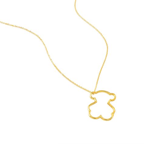 Collar Tous Silueta de Oro-1