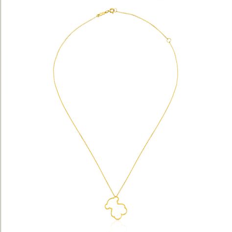 Collar Tous Silueta de Oro-2