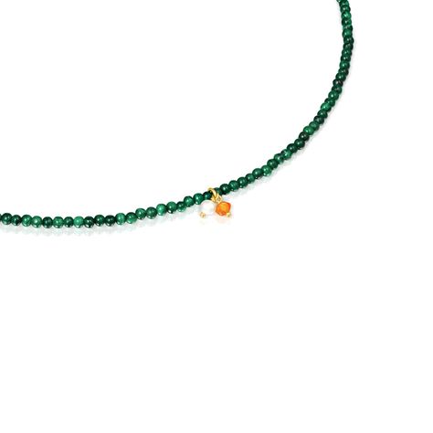 Collar con malaquita Camille Tous-1