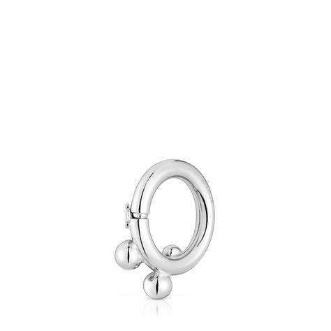 Anilla mediana de plata y detalles Hold-2