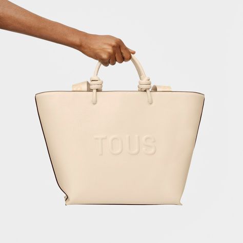 Capazo mediano beige TOUS La Rue New-5