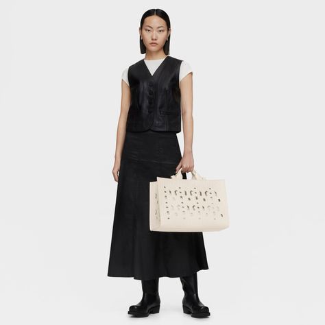 Shopper grande Amaya beige TOUS MANIFESTO CUT-3