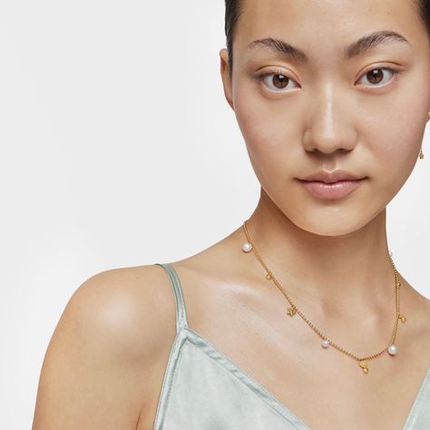 Collar con baño de oro de 18 kt sobre plata-3