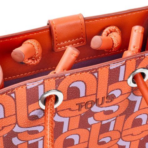 Mini bolso taronja TOUS MANIFESTO-2