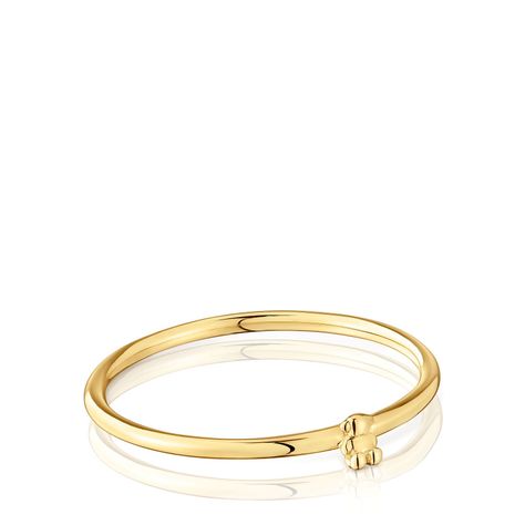 Anillo de oro y motivo oso Bold Bear-1