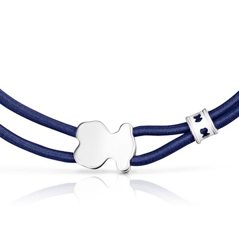 Pulsera elástica azul Sweet Dolls Tous-3