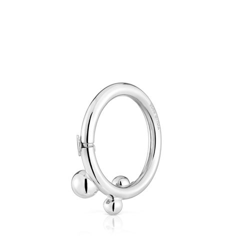 Anilla grande de plata y detalles Hold-2