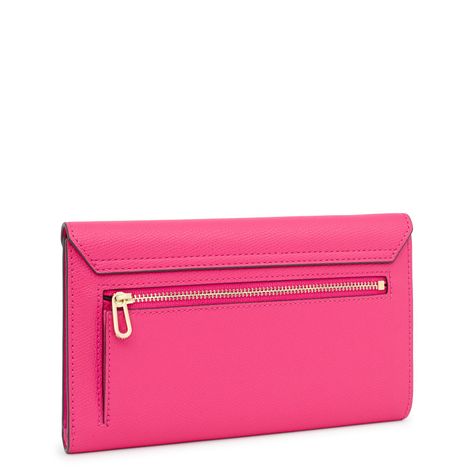 Billetera Flap fucsia TOUS Sylvia-1