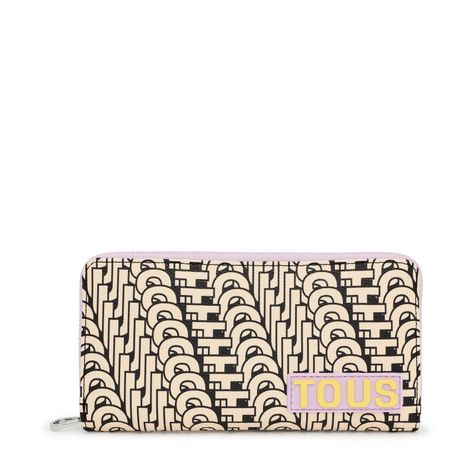 Billetera beige y negra TOUS Vera-0