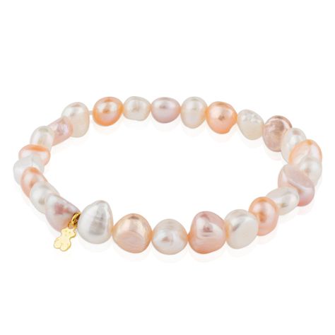 Pulsera de oro y perlas cultivadas barrocas TOUS Pearls-0