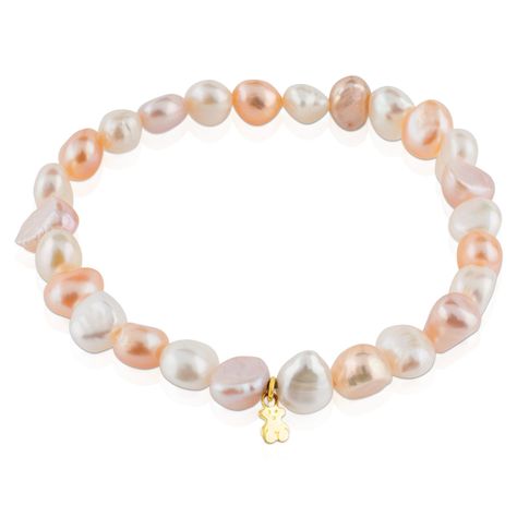 Pulsera de oro y perlas cultivadas barrocas TOUS Pearls-1