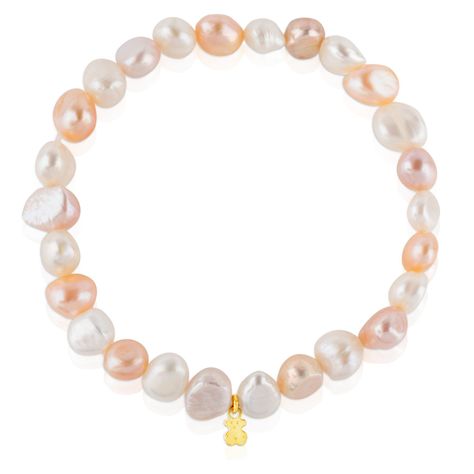 Pulsera de oro y perlas cultivadas barrocas TOUS Pearls-2