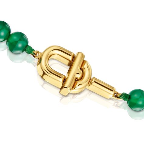 Collar con baño de oro y calcedonias TOUS MANIFESTO-2