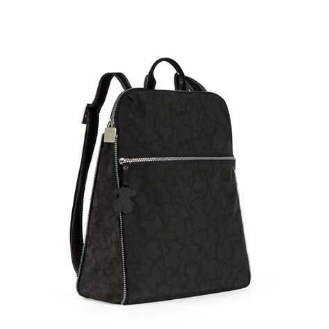 Mochila Tous Kaos New Colores Nylon en color antracita-negro-1