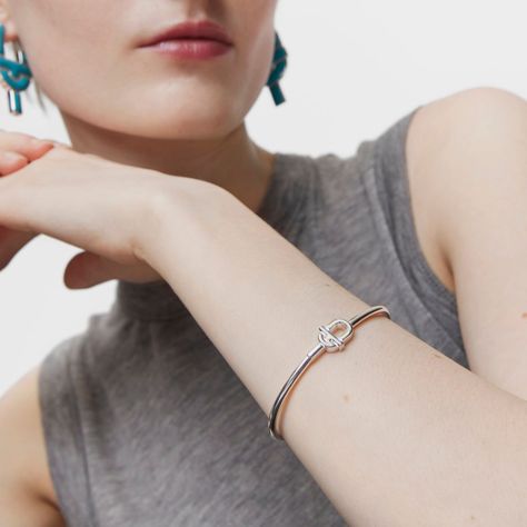 Pulsera esclava de plata 2,6 mm TOUS MANIFESTO-3