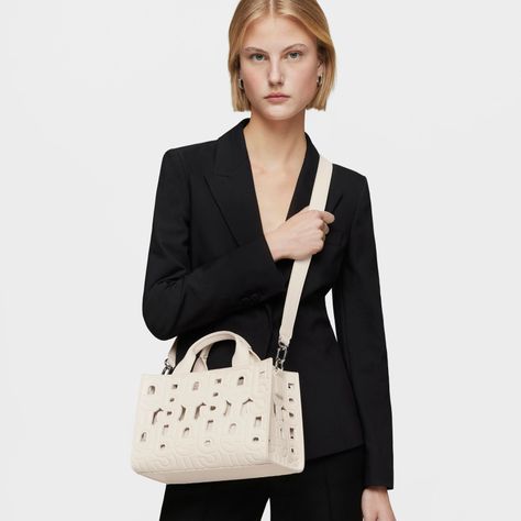 Shopper mediano Amaya beige TOUS MANIFESTO CUT-4