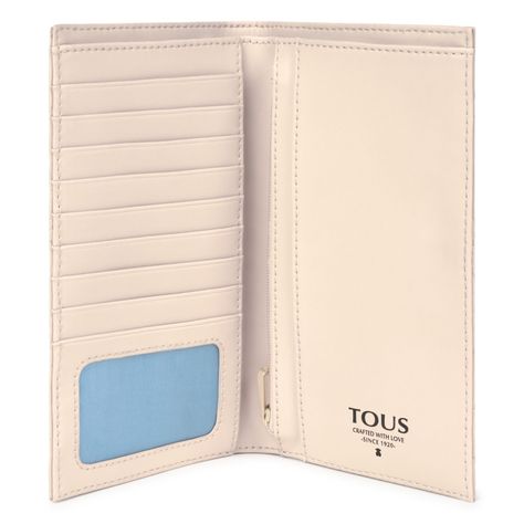 Billetera grande Kaos Dream beige-2