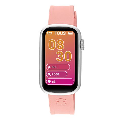 Reloj smartwatch con correa nylon y correa silicona T-Band-1