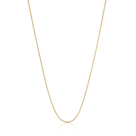 Collar corto de oro 50 cm Basic-0