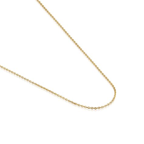 Collar corto de oro 50 cm Basic-2